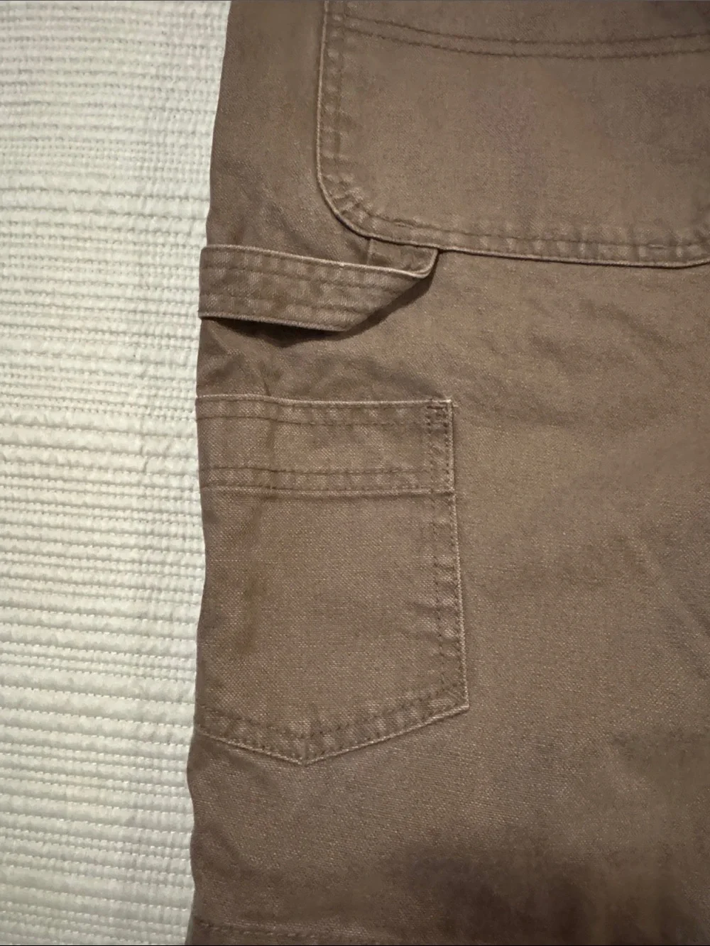 RedHead Men's Flat-Front Shorts in Brown
